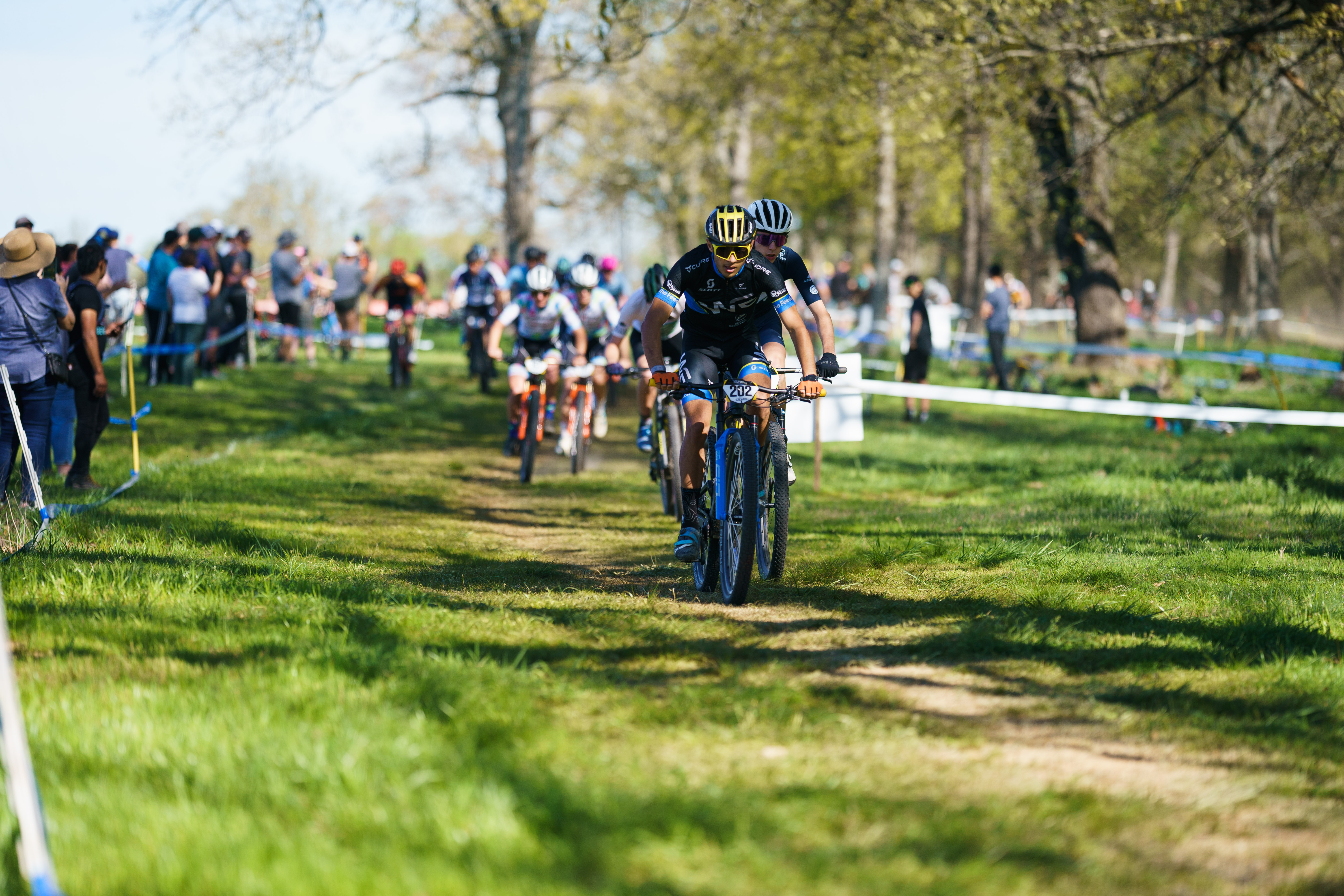Cross-country race field